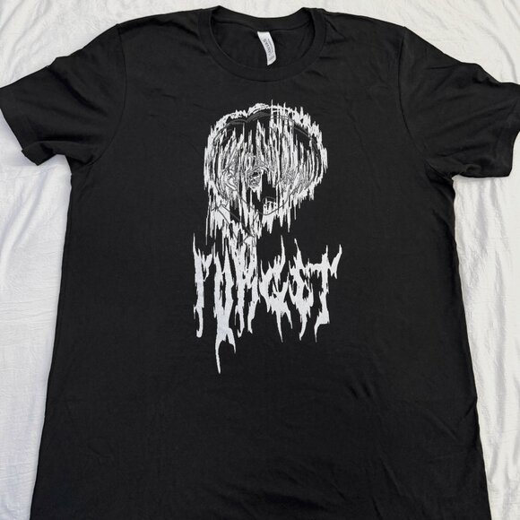 Kikillo Black Forget® Billie Eilish Tour T-Shirt - Picture 1 of 3